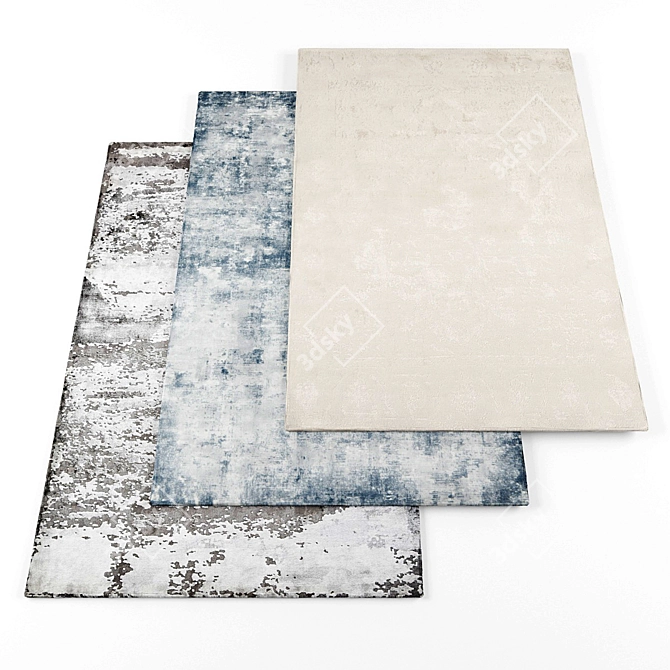 High Resolution Rugs Variety Pack 3D model image 1