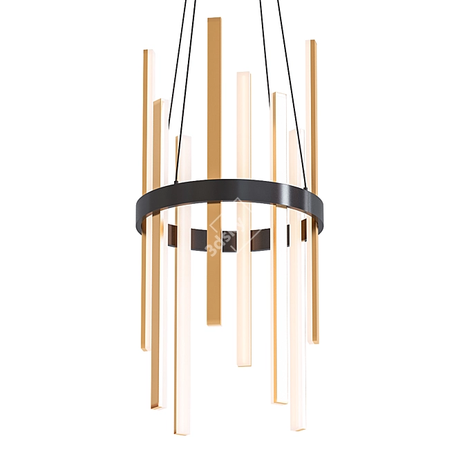 Modern Forms Harmonix Single Chandelier 3D model image 1