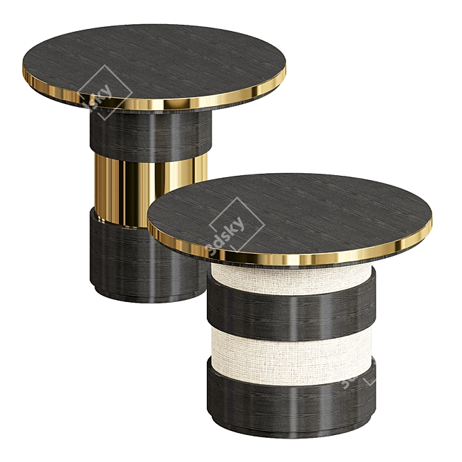 Elegant Eros Coffee Table 3D model image 1