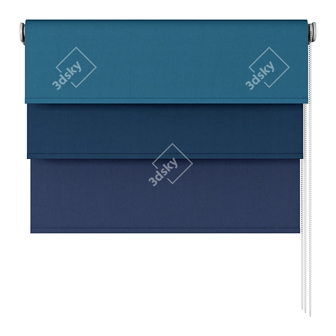 Stockholm Roller Blind - Stylish and Functional 3D model image 2