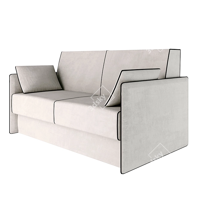 Truman Sofa Bed 3D model image 3