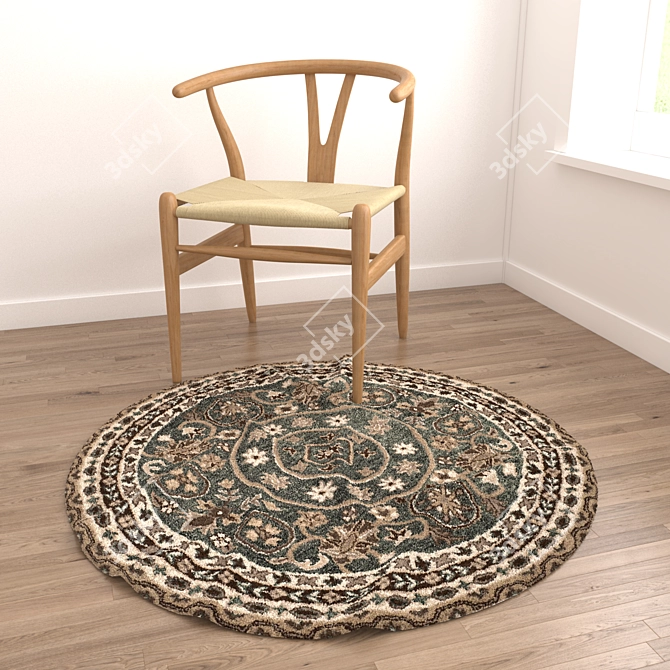 Versatile Rug Set: 8 Stunning Variations 3D model image 3