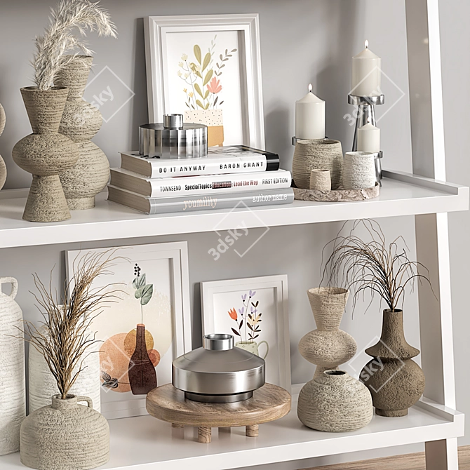 Elegant Decor Shelf: 2015 Edition 3D model image 2