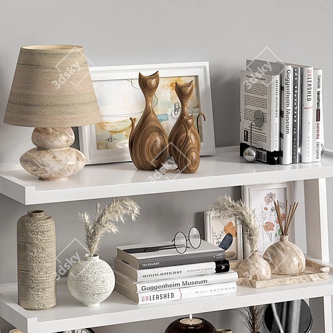 Elegant Decor Shelf: 2015 Edition 3D model image 4