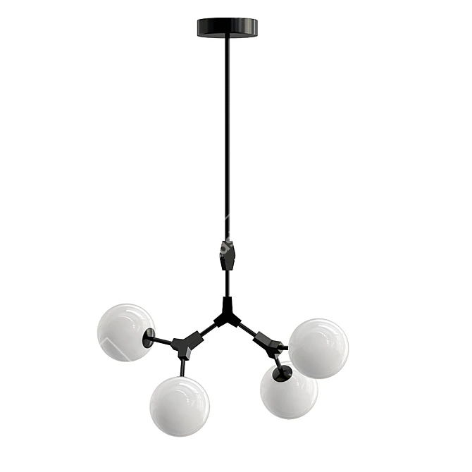 Modern Loft Pendant Light 3D model image 1