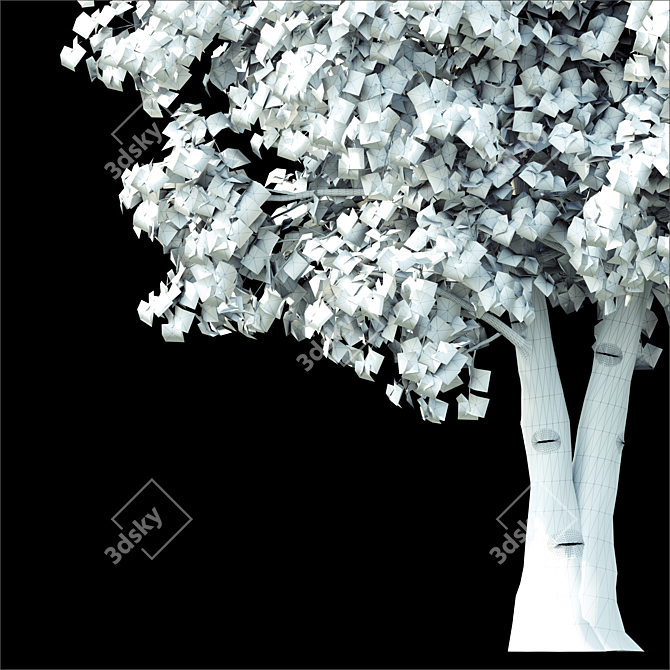 2014 Landscape Tree | 17m Height 3D model image 3