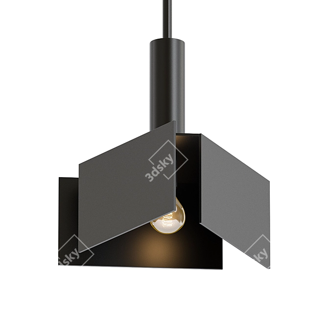 Stylish Tripp Mini Pendant 3D model image 1