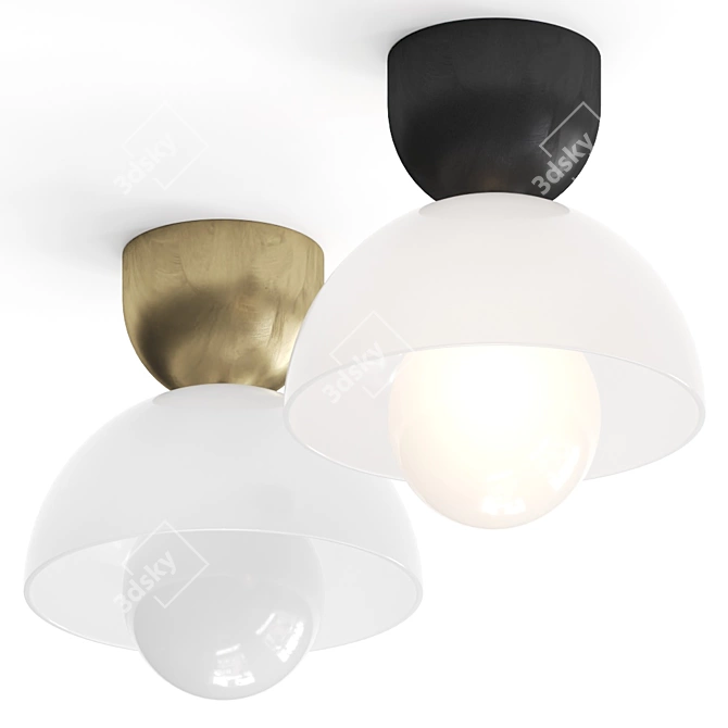 Elegant Arteriors Ceiling Lamp 3D model image 3