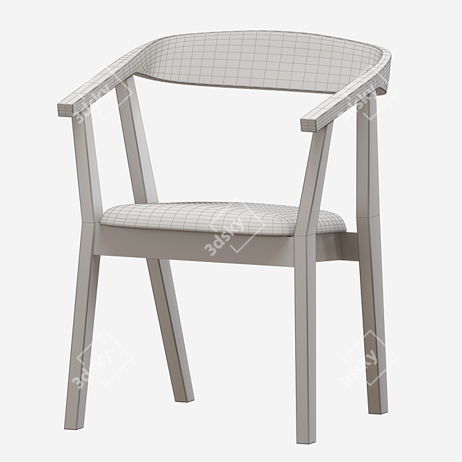 KLIMPFJALL Table and TOSSBERG Chairs Set 3D model image 4