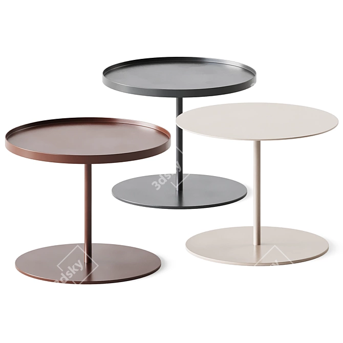 Modern Coffee Table by Kettal 3D model image 1