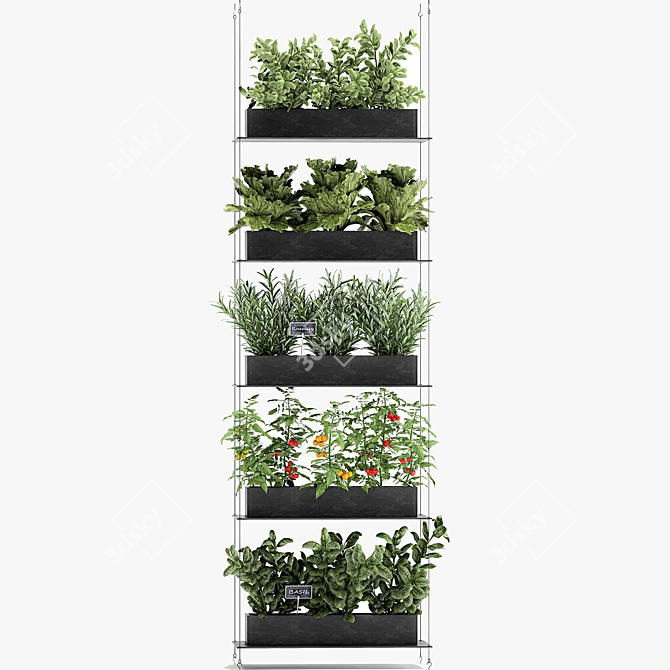 Vertical Garden: Grow Fresh Herbs, Vegetables, and Greens in your Kitchen 3D model image 6