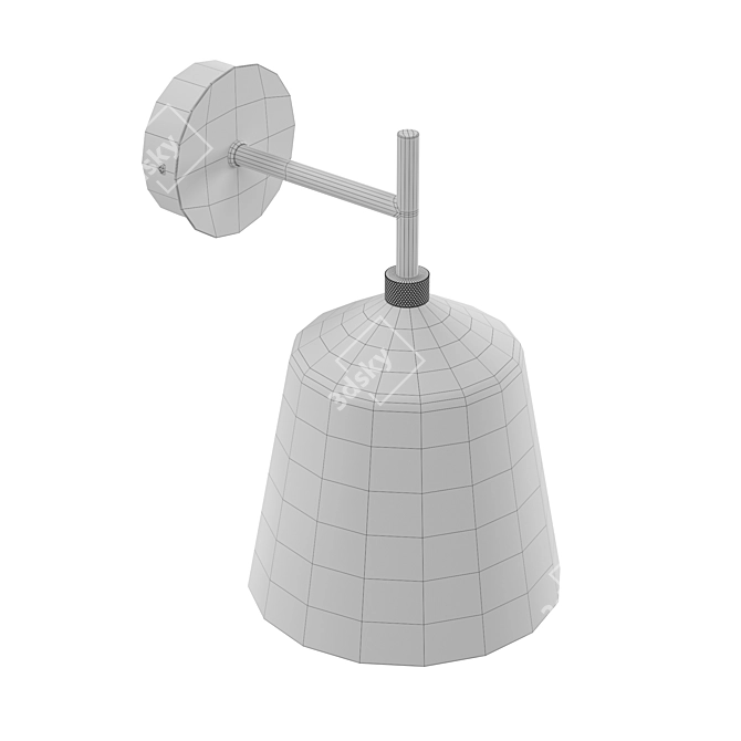 Lago Outdoor Wall Lamp: Elegant Lighting Solution 3D model image 6