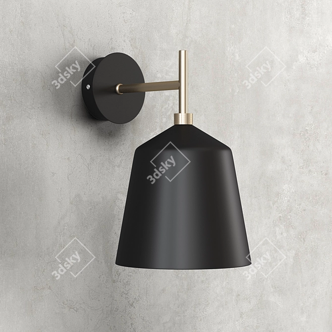 Lago Outdoor Wall Lamp: Elegant Lighting Solution 3D model image 11