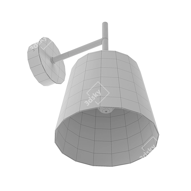 Lago Outdoor Wall Lamp: Elegant Lighting Solution 3D model image 14