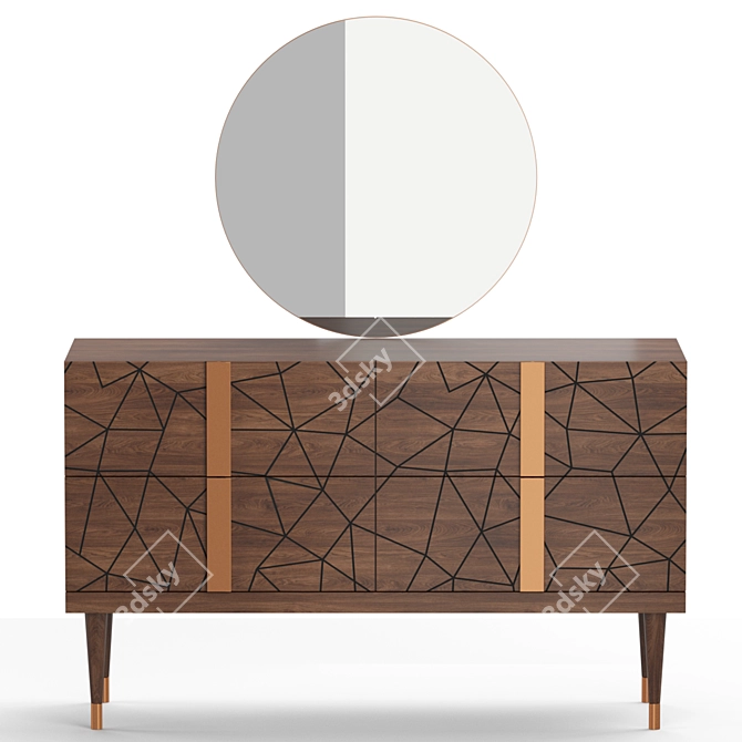 Elegance in a Mirror 3D model image 2