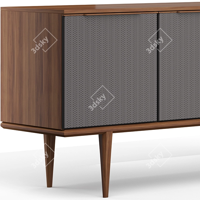 Elegant Punto Sideboard by Moismobilya 3D model image 2