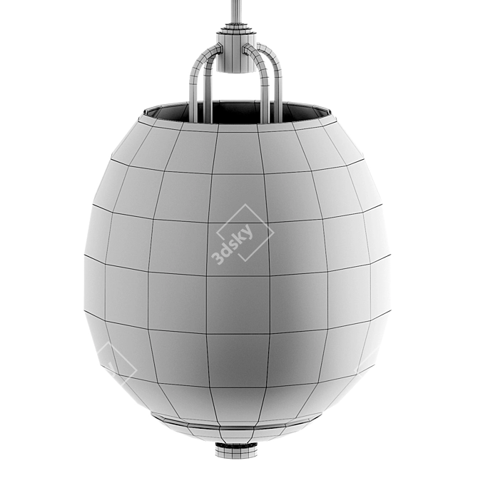 Modern Sawyer Pendant by Hudson Valley Lighting 3D model image 3