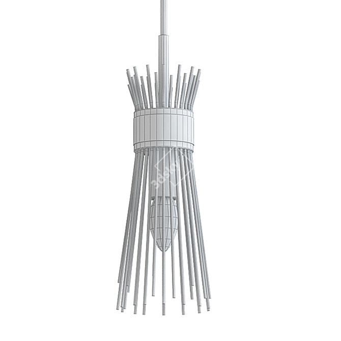 Geometric Design Lamp: Gisken 3D model image 2