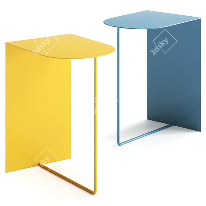 Elegant Elle Table: Stylish Design 3D model image 1