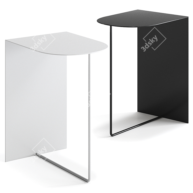 Elegant Elle Table: Stylish Design 3D model image 2