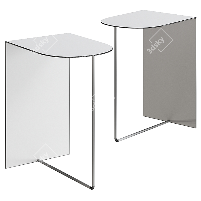 Elegant Elle Table: Stylish Design 3D model image 3