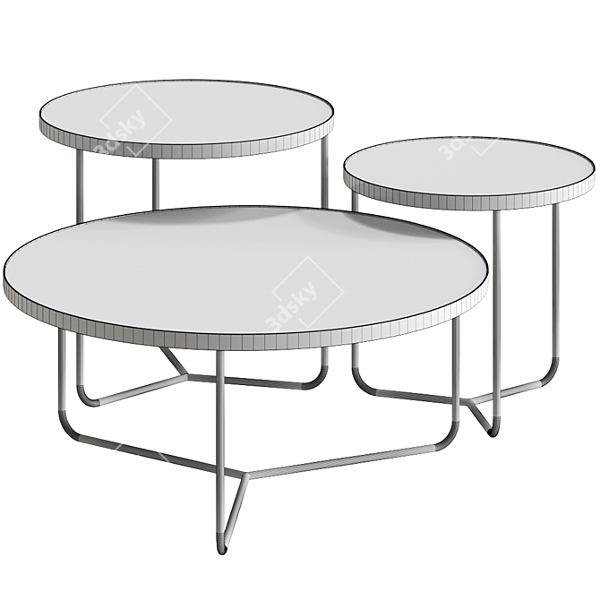 Lola Glamor Manila Coffee Table 3D model image 2