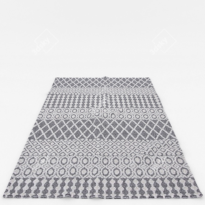 Versatile Set of 6 Rugs: V-Ray, Corona & More 3D model image 6