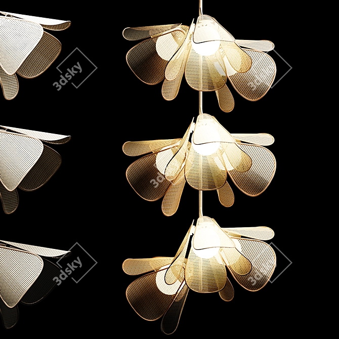 BOVER MOD Pendant Light 3D model image 1