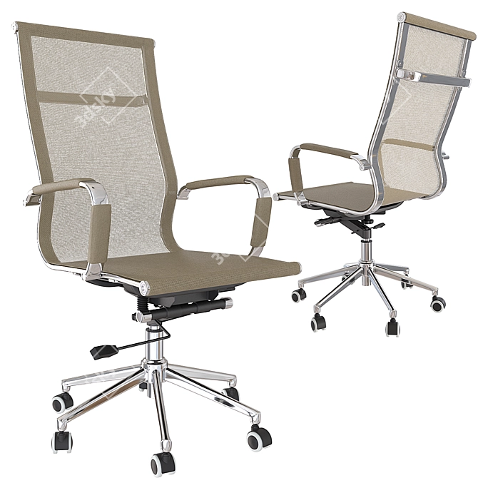 Ergonomic NORDEN Helmut Office Chair 3D model image 6