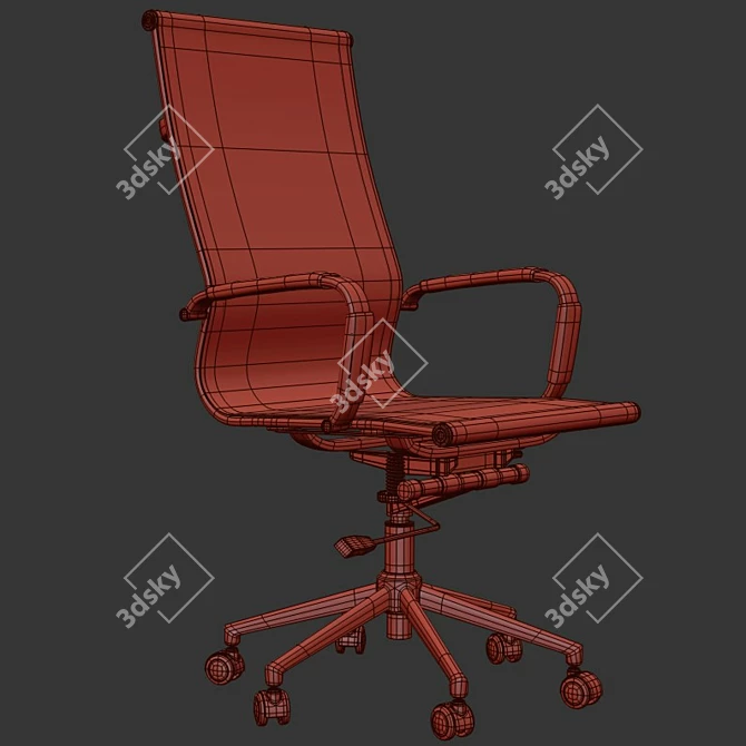 Ergonomic NORDEN Helmut Office Chair 3D model image 7