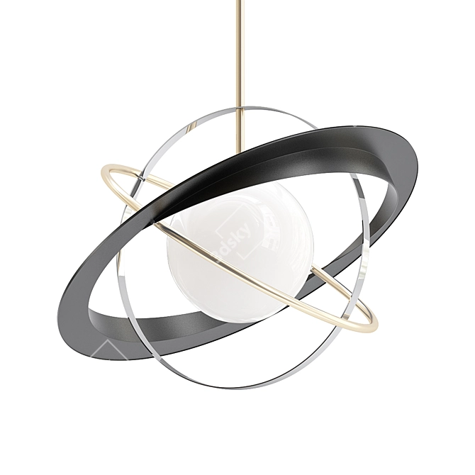 Illuminating Elegance: APOGEE Pendant Light 3D model image 1