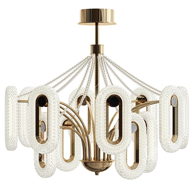 Kezia CH o447: Elegant Design Lamps 3D model image 1