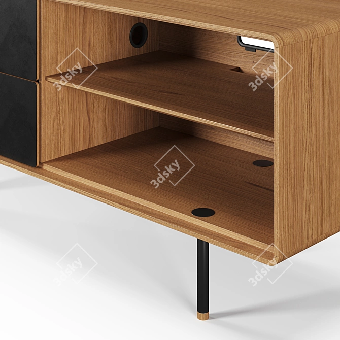 Gazzda Fina Sideboard 150: Stylish Storage Solution 3D model image 3