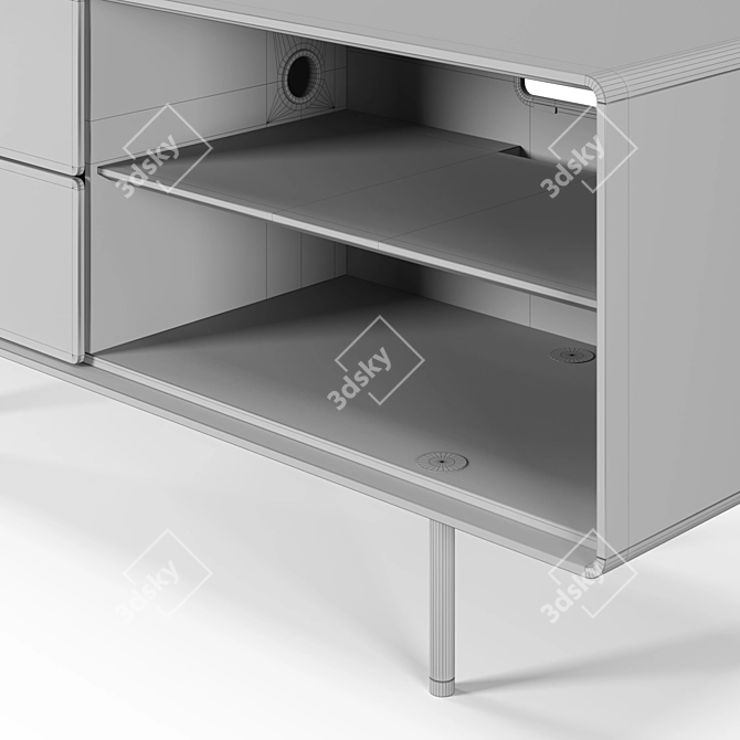 Gazzda Fina Sideboard 150: Stylish Storage Solution 3D model image 4