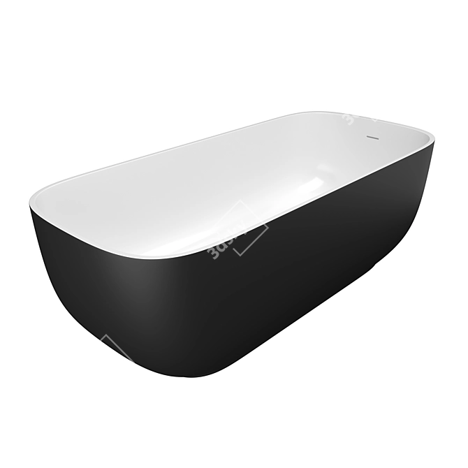 Kolpa-San Gloria-FS Oval Bathtub 3D model image 2