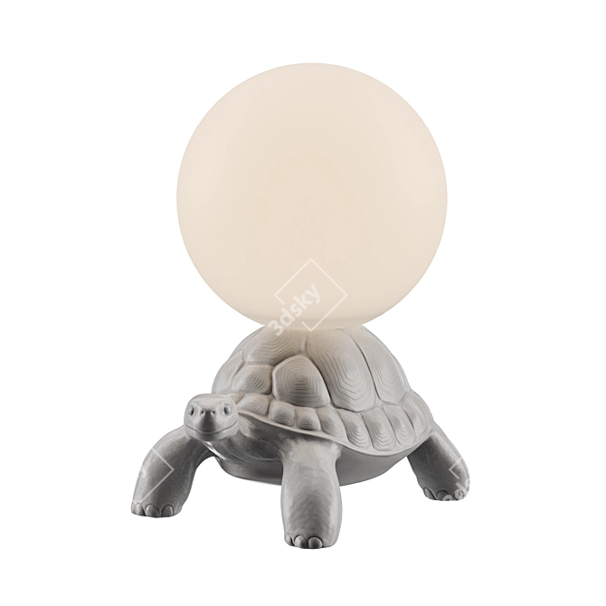 QEEBOO Turtle Carry Lamp: Portable & Stylish Lighting 3D model image 2