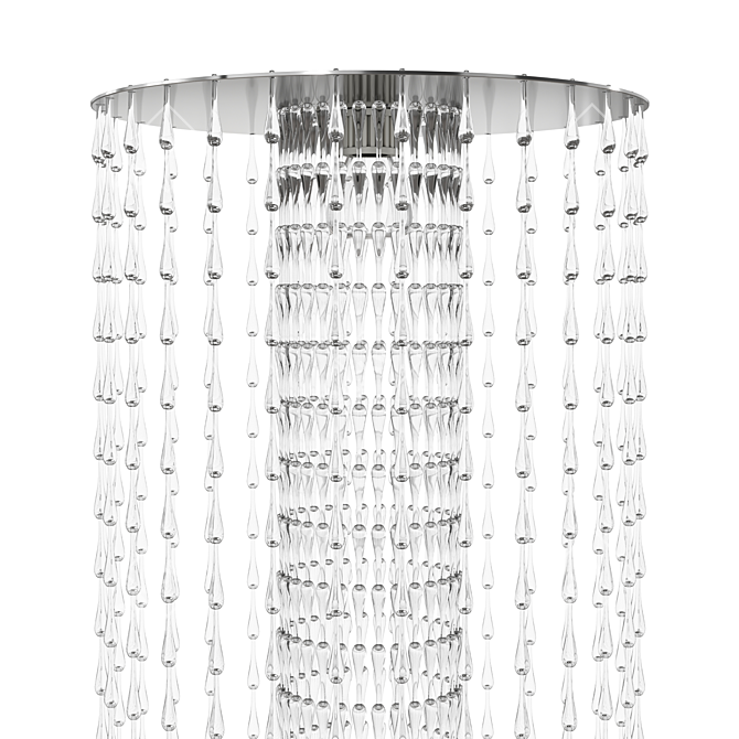 Glimmering Fountain Chandelier 3D model image 4