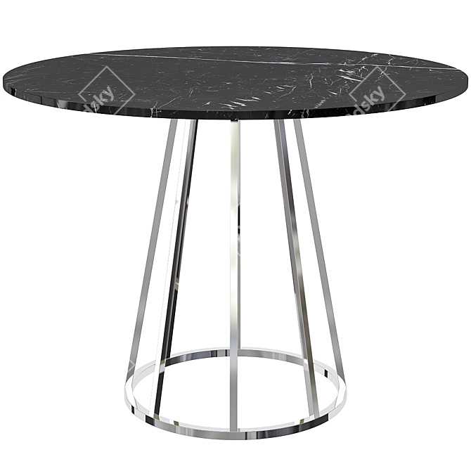 Avalon Dining Table 3D model image 1