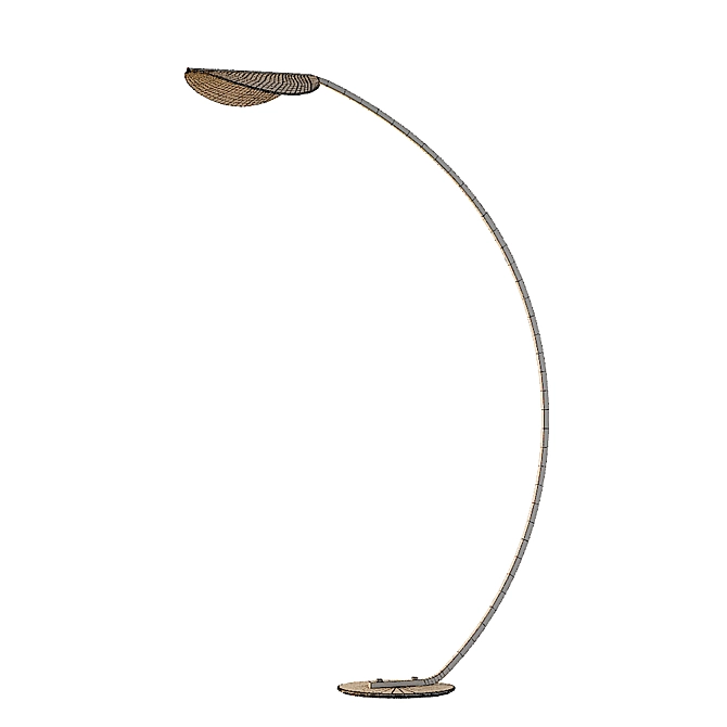 Elegant LISELL Floor Lamp 3D model image 3