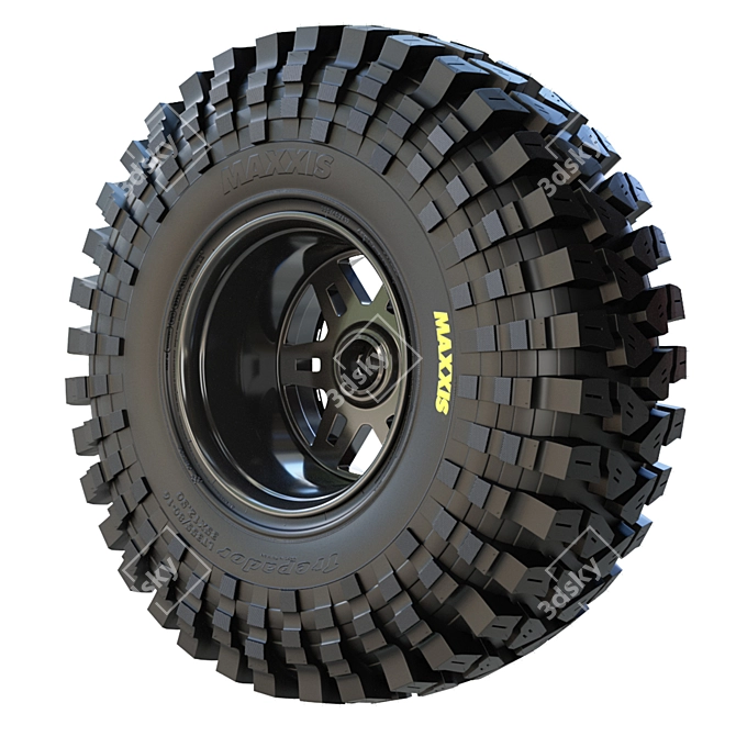 MAXXIS Trepador: Ultimate Off-Road Tire 3D model image 3