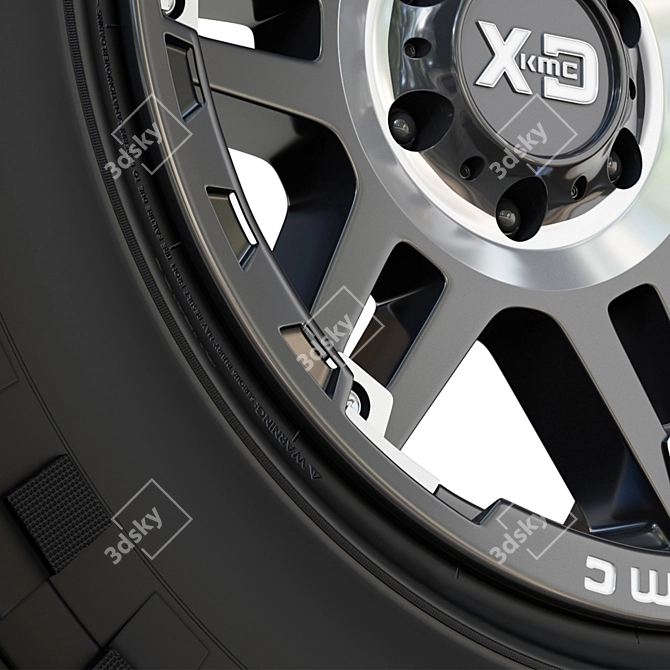 MAXXIS Trepador: Ultimate Off-Road Tire 3D model image 4