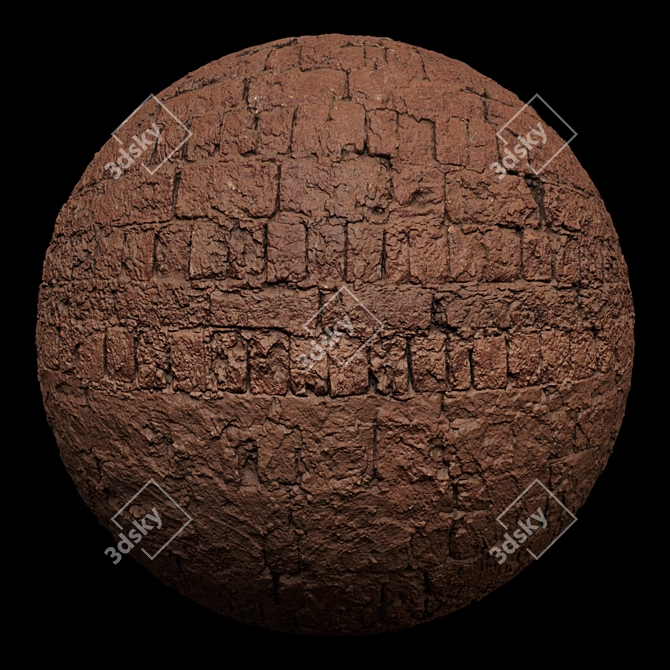  Brick Texture Pack | PBR Material 3D model image 5