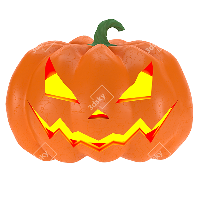  Spooky Pumpkin Decor for Halloween 3D model image 4