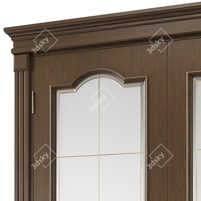 Modern Interior Door 471 3D model image 2