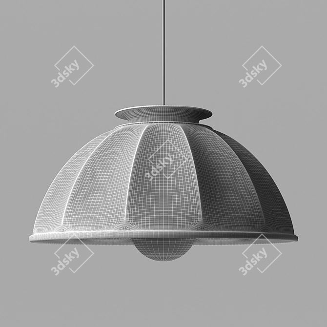 Fortuny Cupola Pendant Light 3D model image 4