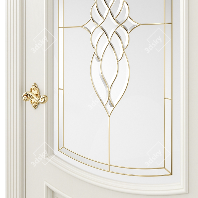 Modern Interior Door Design 3D model image 3