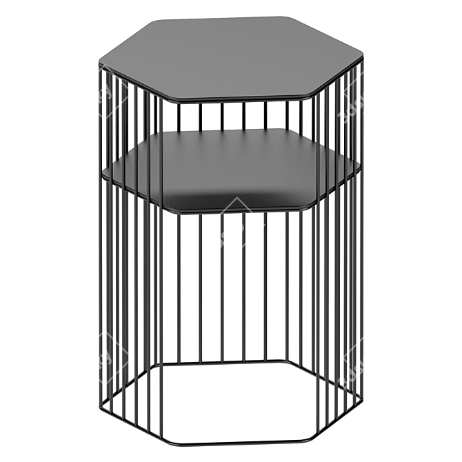 Metal Wire Curbstone, Topim 3D model image 2