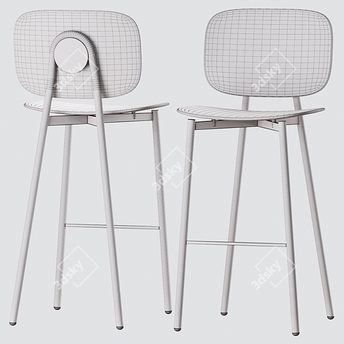 TATA YOUNG | Elegant Seating Solution 3D model image 4