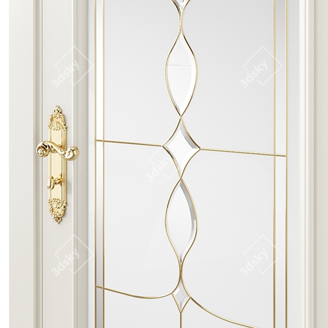 Sleek Indoor Door - 3DSMax & FBX 3D model image 3