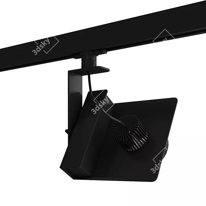 Martinelli R14: Polished and Luxurious Track Lighting 3D model image 2